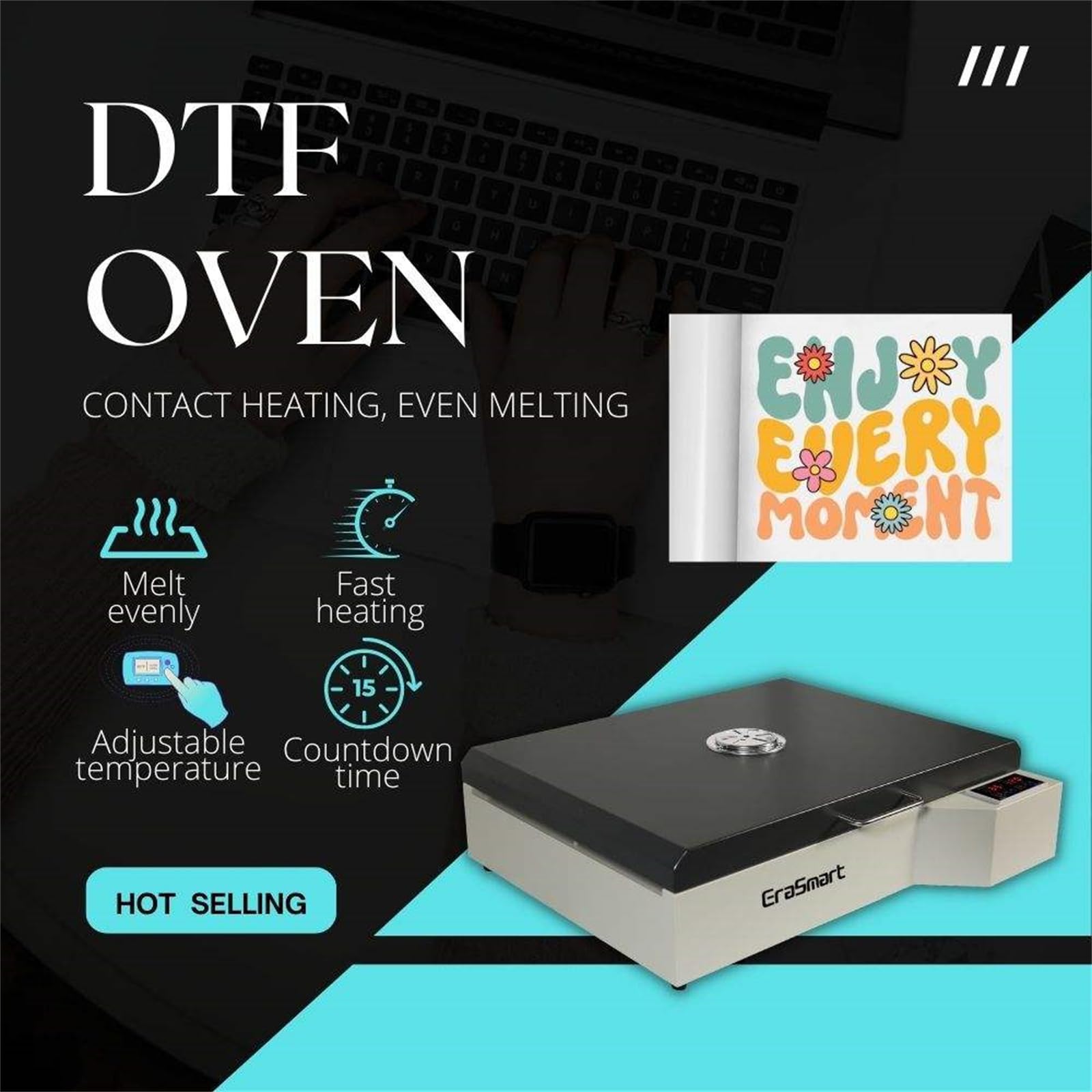 Amazon.co.jp : Aniwini DTF オーブン、ペットフィルム乾燥機加熱乾燥  