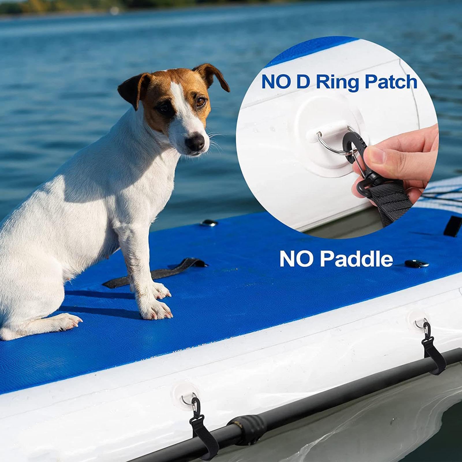 Fascette per pagaia da kayak, 4 pezzi, fissaggio con morsetto per pagaia da barca, supporto per bastone da kayak, per mare, spiaggia, fiume, lago, bordo mare, canoa, barca, escursionismo acquatico