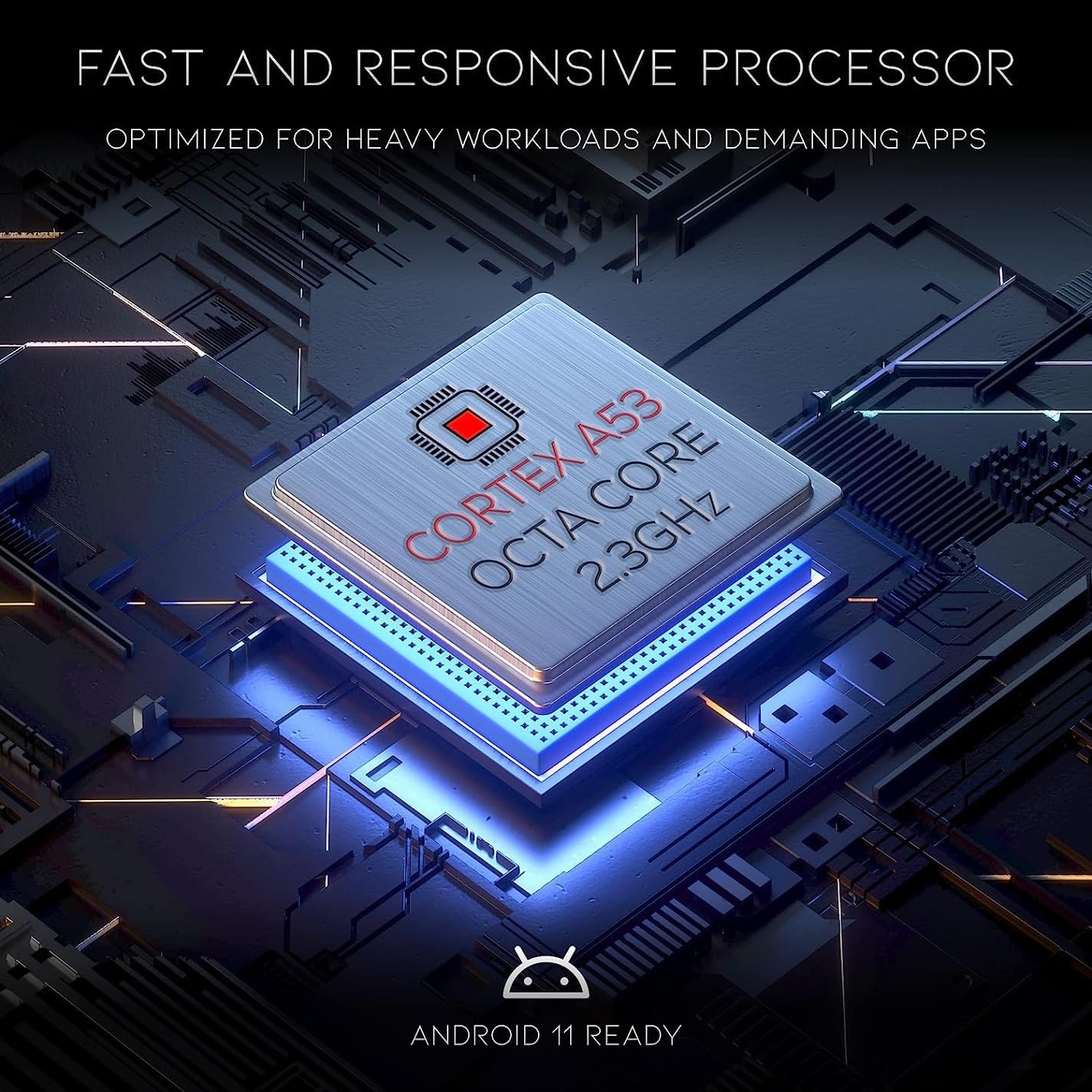 Chainway C72 showing fast and responsive processor details