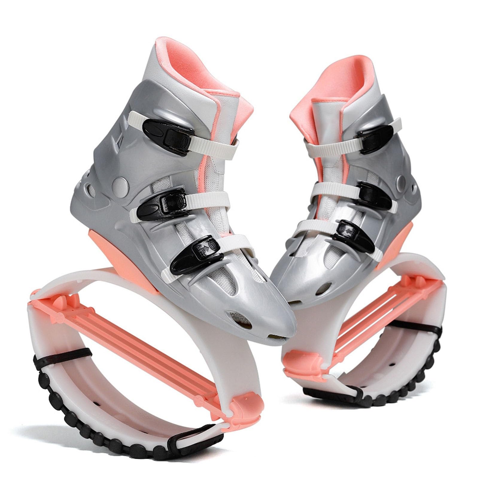 Känguru-Sprungschuhe, Jump Shoes Damen Verstellbare Hüpfschuhe, Socken Sind Abnehmbar, Fitnesstraining Moon