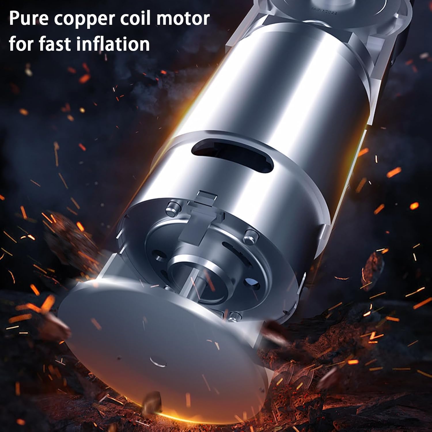 ポータブル エア コンプレッサー - ポータブル カー タイヤ 空気入れ | 電動式タイヤ空気圧計 バイク トラック 自転車 車 ボ