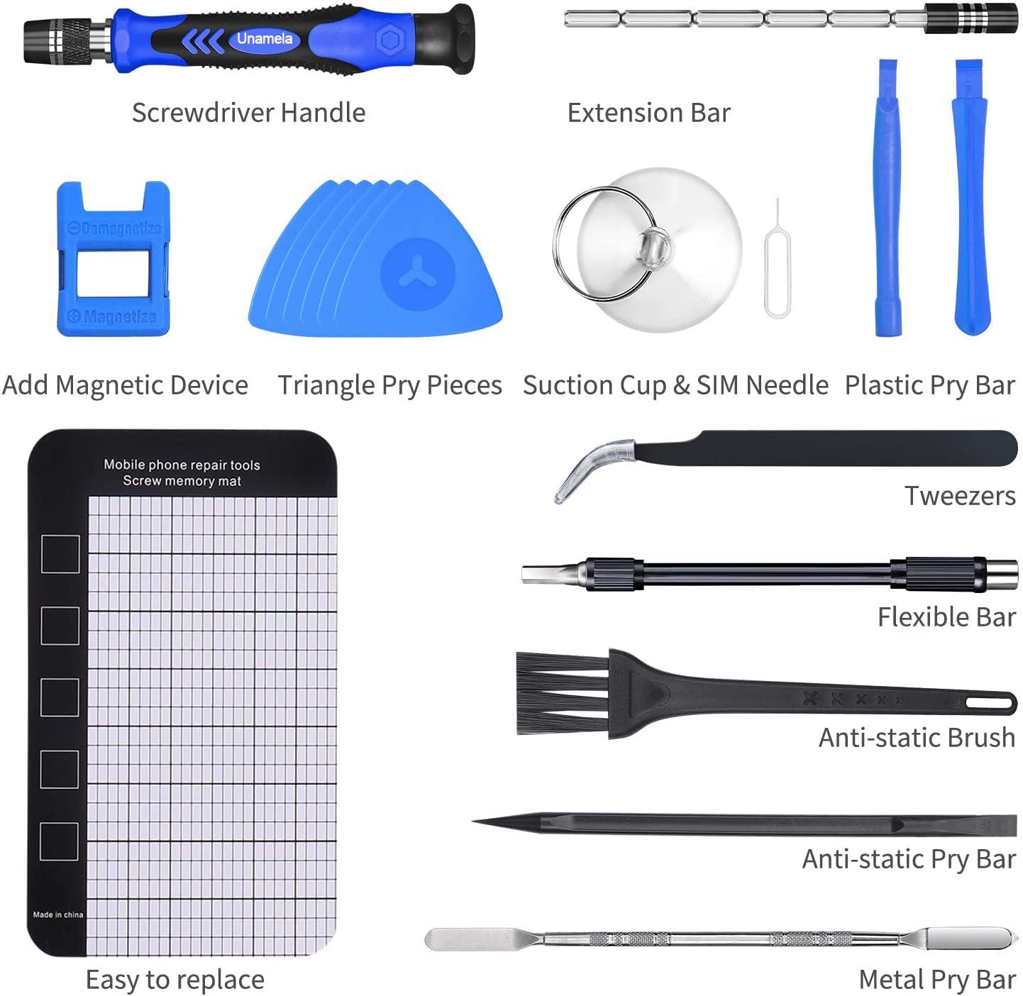 Blасk Frіdау - 50% оƒƒ Precision Screwdriver Set, Unemale 139 in 1 Computer Repair Tool Kit, Magnetic screwdriver with 120 Bits for PC, Laptop, MacBook, iPhone, Cellphone, Nintendo, PS4, PS5, Xbox, Game Console Repair