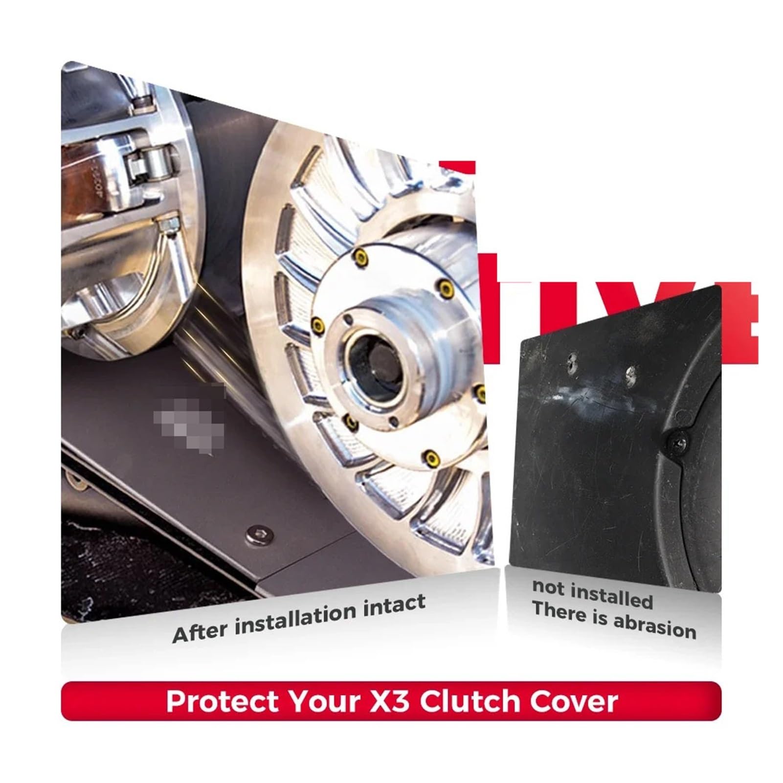 Tapa Clutch Banda Can Am Maverick X3 17-22 Calidad | Meses Sin Interés - Foto 11