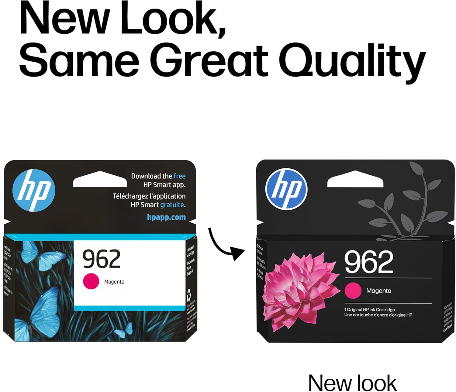 HP 962 Magenta Ink Cartridge | Works with OfficeJet 9010, Pro 9010, 9020 | Eligible for Instant Ink | 3HZ97AN