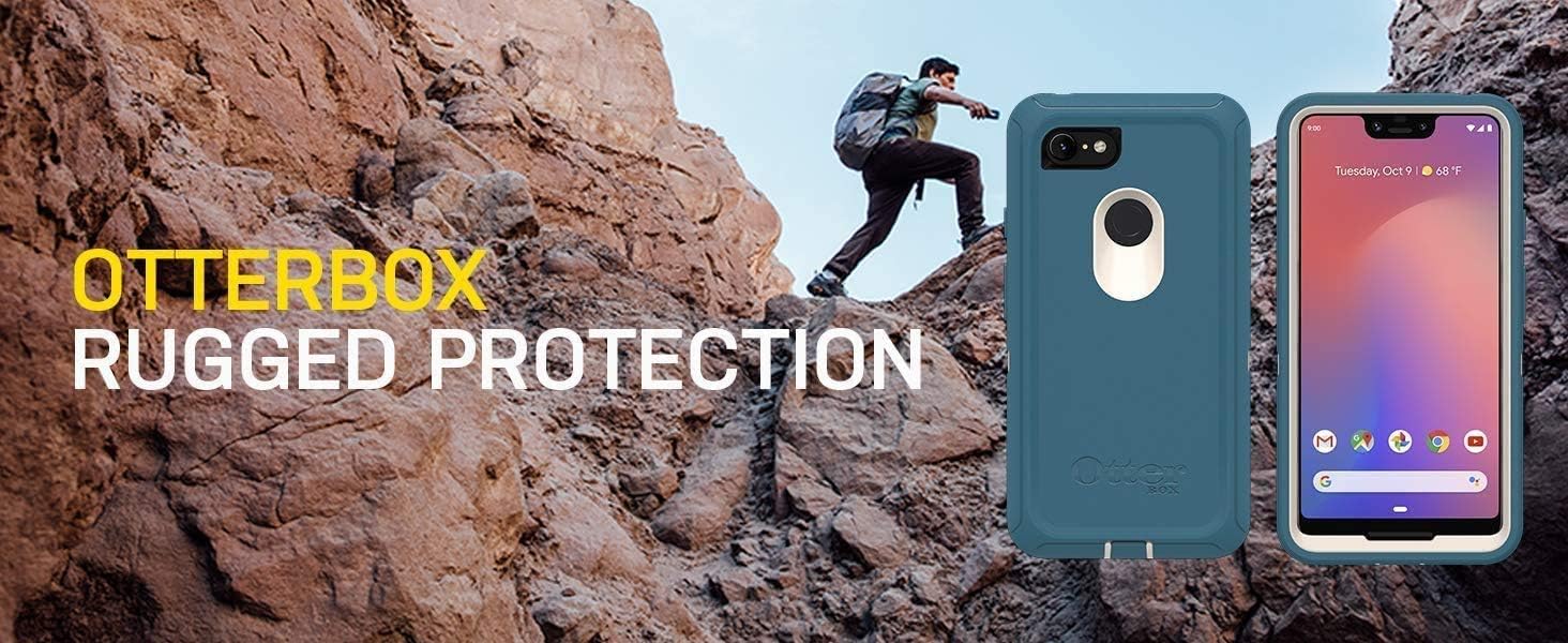 Otterbox Defender Series Case and Holster for the Google Pixel 3 XL - Black