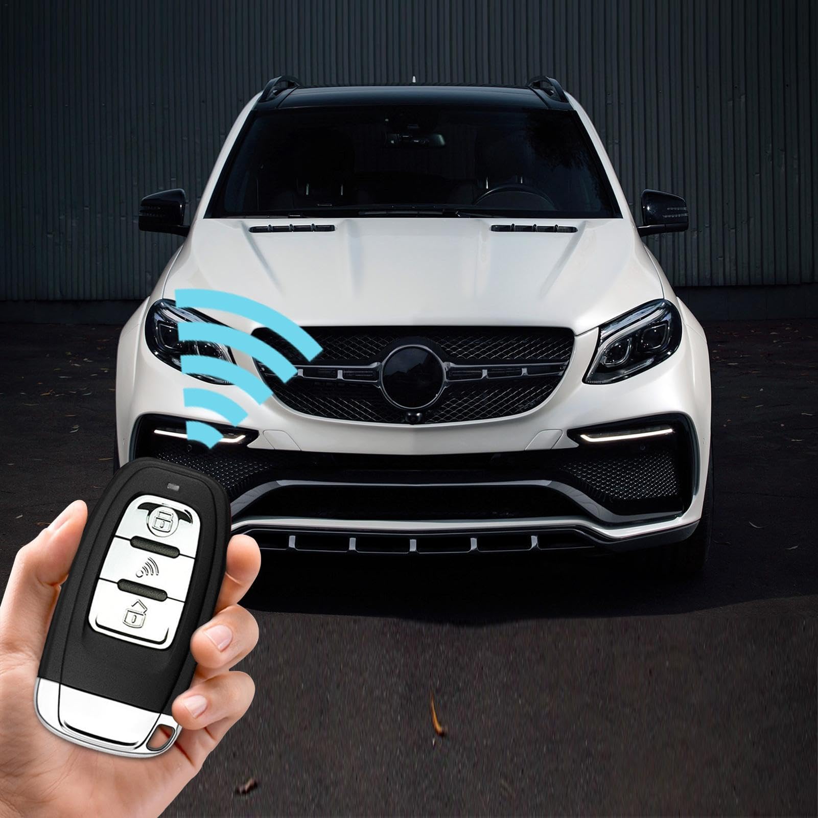 Bouton d'alarme de Voiture - de démarrage à Distance avec clé Passive