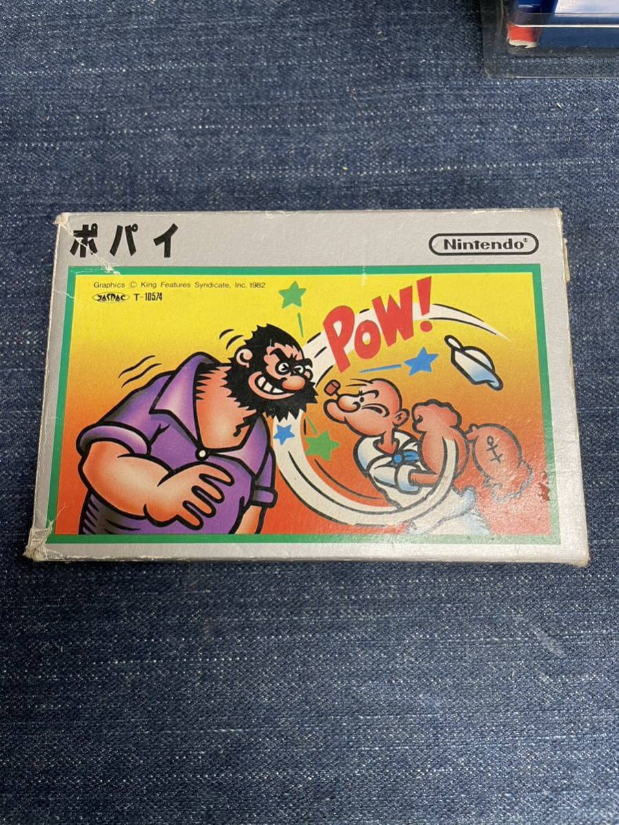 Amazon.co.jp: 激レア 銀箱 絵柄 ポパイ ファミコンソフト 端子 