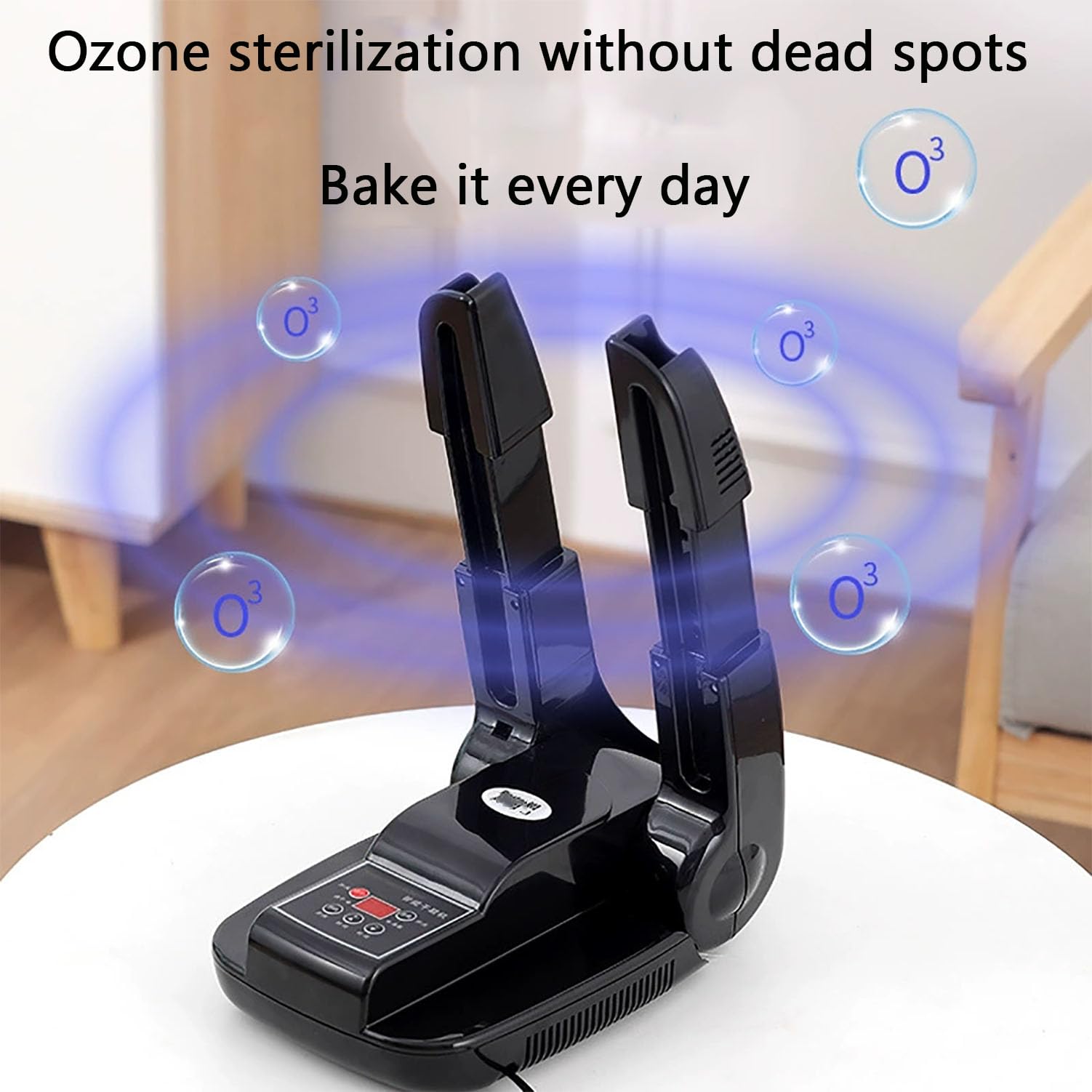 Asciuga Scarponi Elettrici Domestici, Asciuga Scarponi Portatile con Asciugatura Rapida a 360°, Regolazione Elettronica Dell'ora E Funzione di Spegnimento Automatico, Pieghevole Scalabile
