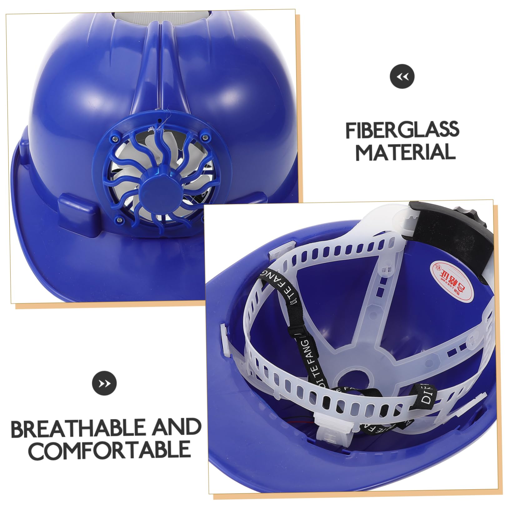 jojofuny Casco Tapa De Enfriamiento Ventilador Solar Sombreros para Hombres Ventilador De Refrigeración Casco De Construcción Sombrero De Hombre Ventilador De Casco Casco Industrial Visera