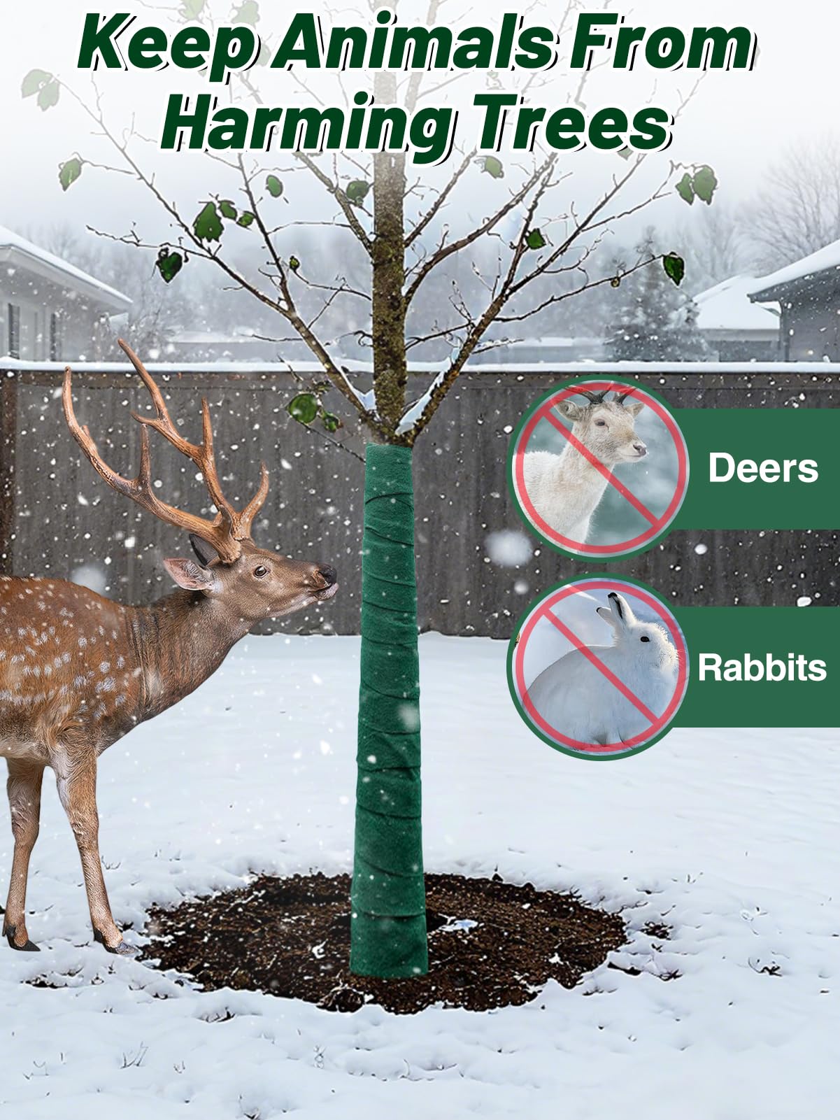 Bandage De Protection Pour Tronc D'arbre, Paquet De 2, 20 M, Protection