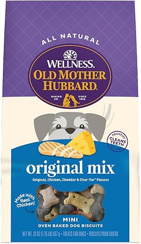 Clásicos premios naturales de perro Old Mother Hubbard Crunchy