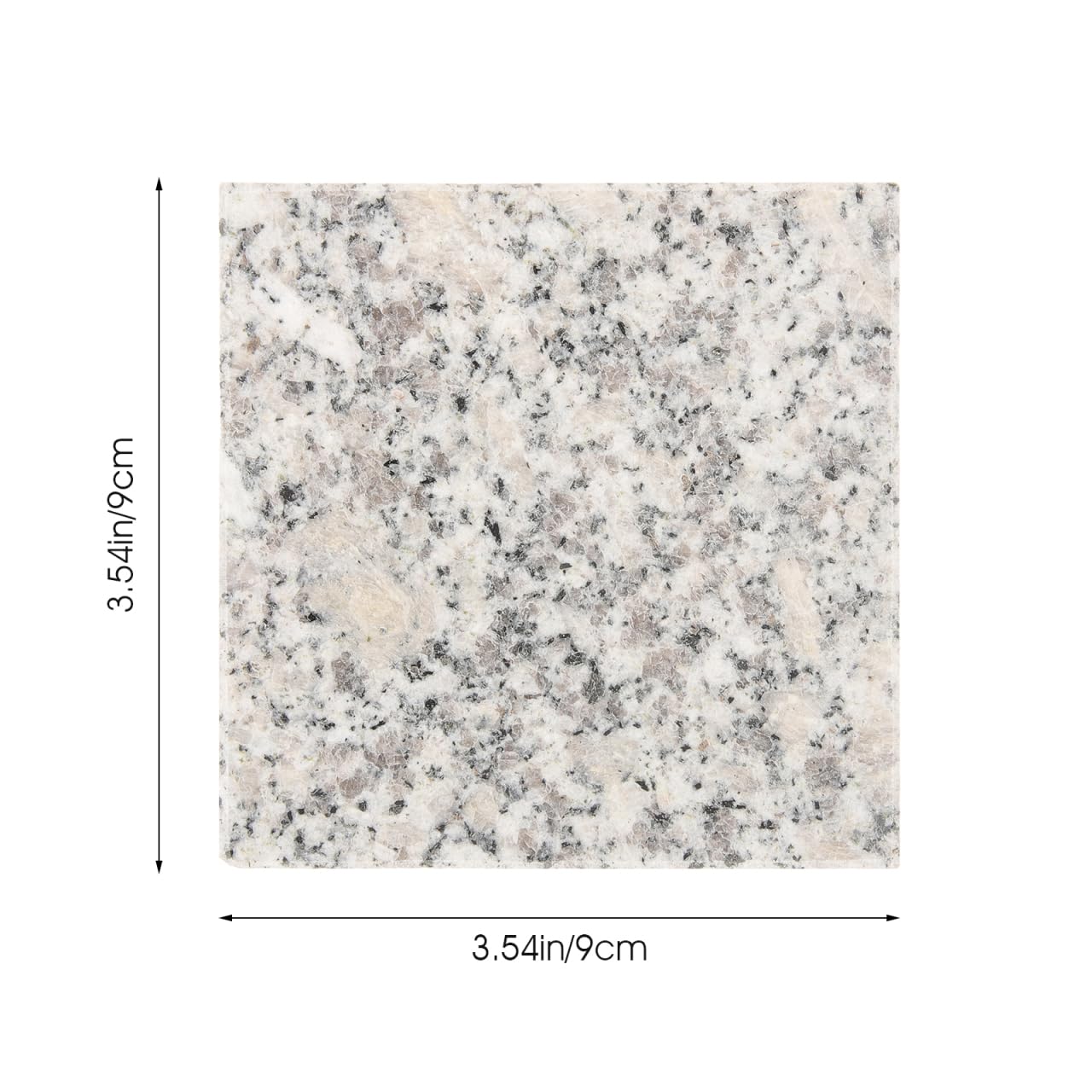 YARNOW 2 Stück Marmorplatte Kühlbrett Für Kleintiere Hamster Meerschweinchen Sommer Haustier Kühlung Tierbedarf Tragbare Kühlmatte 3.54X3.54X0.67In