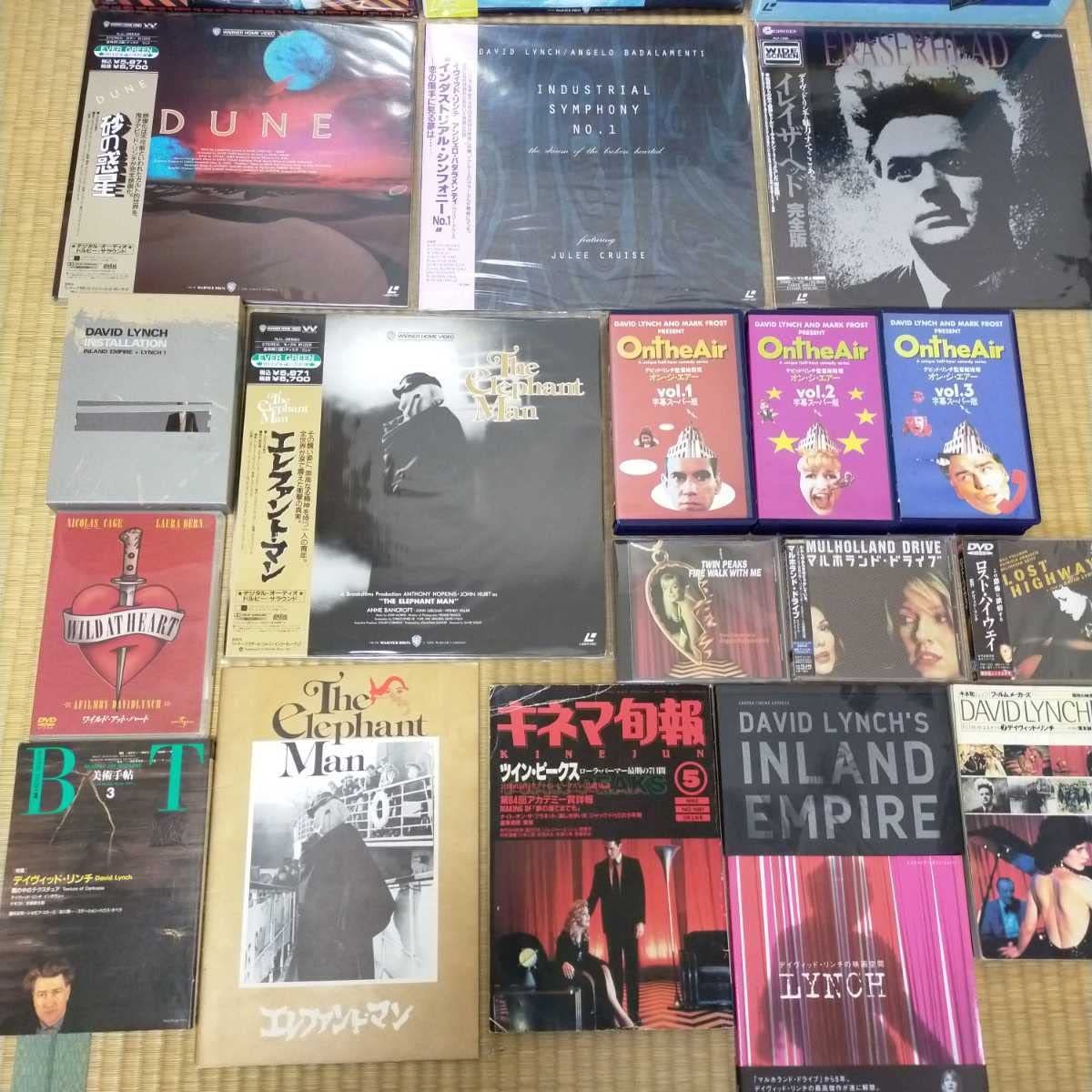Amazon.co.jp: DAVID LYNCH デイヴィッドリンチ LD/DVD/VHS/CD/BOOK