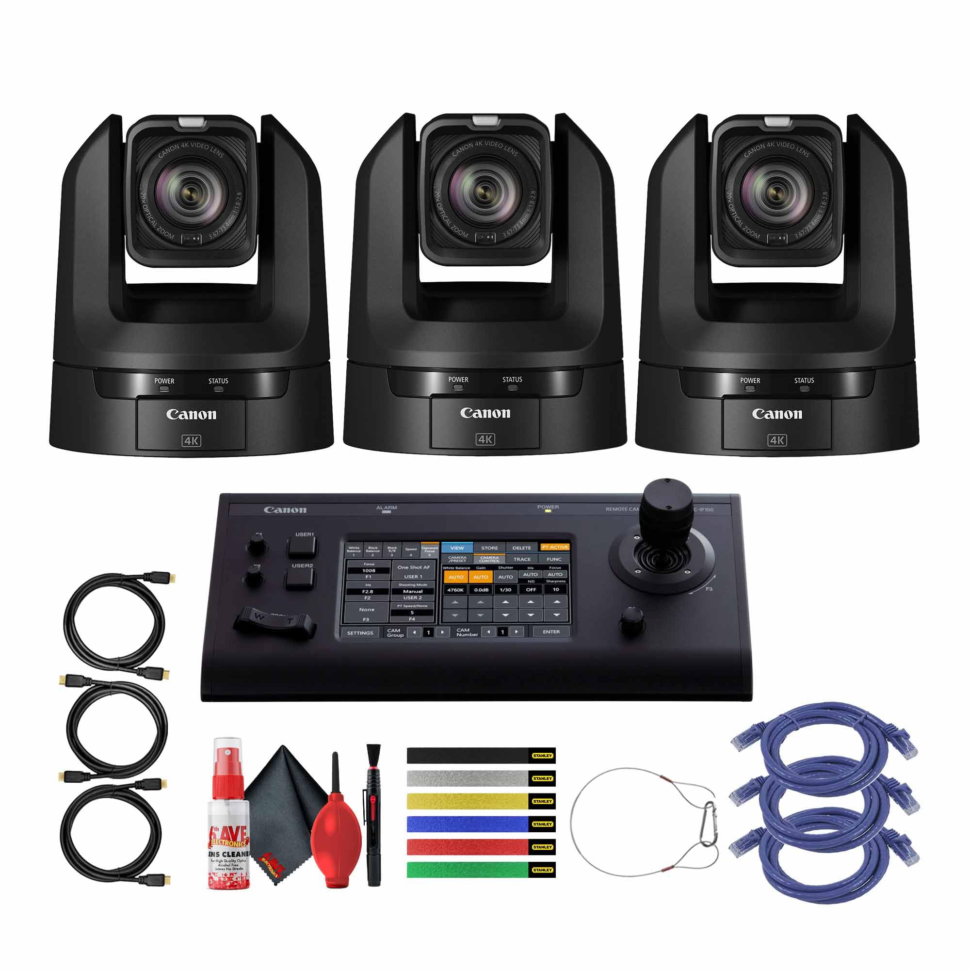 Amazon.com : Canon CR-N100 4K NDI PTZ Camera with 20x Zoom (Satin