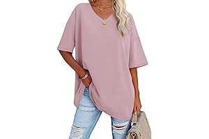 Retro Y2K Young Bleu V-Neck Tee