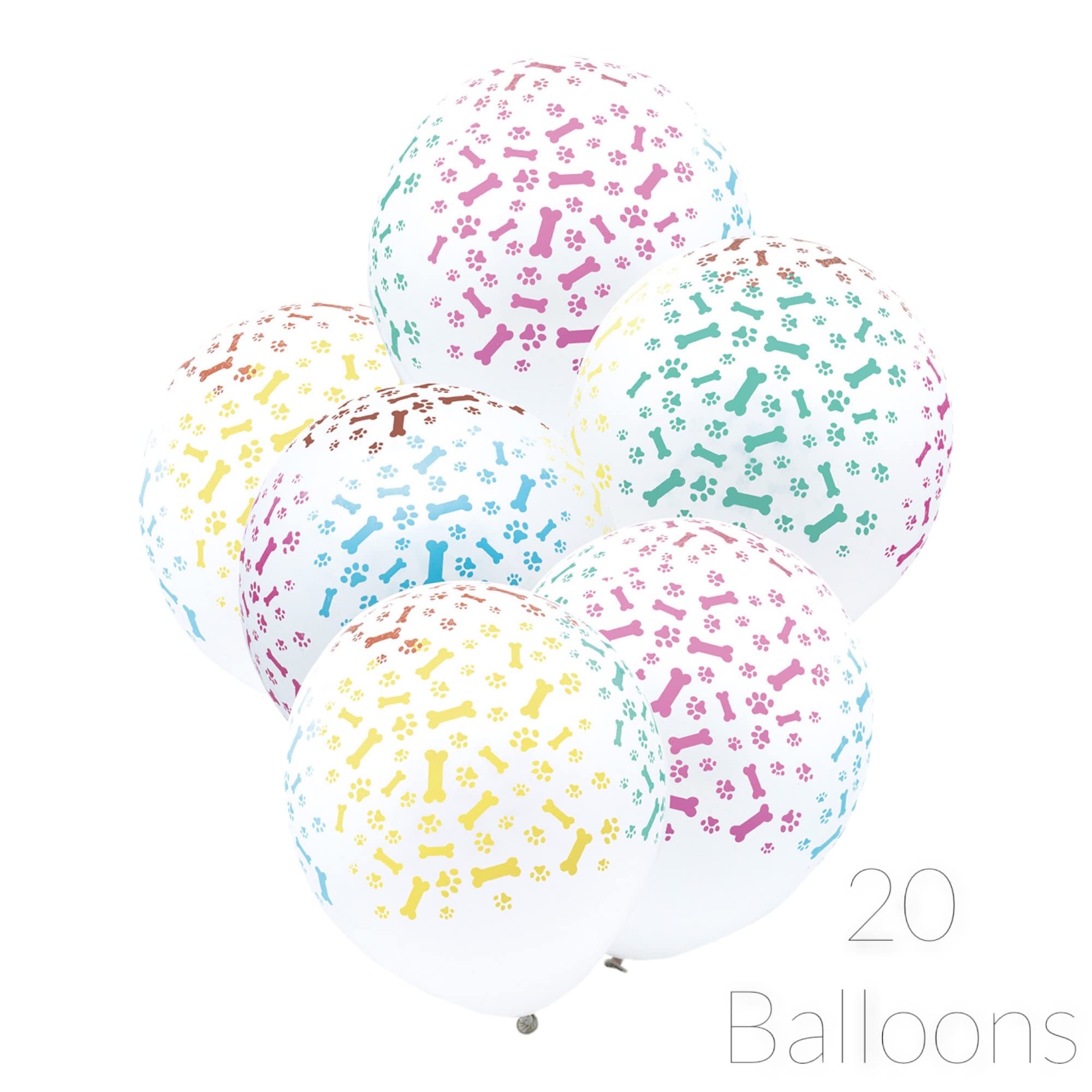 Balloon Dog Birthday Table Cover - 54x84 Inch Rectangular Plastic, Kids Party Decor