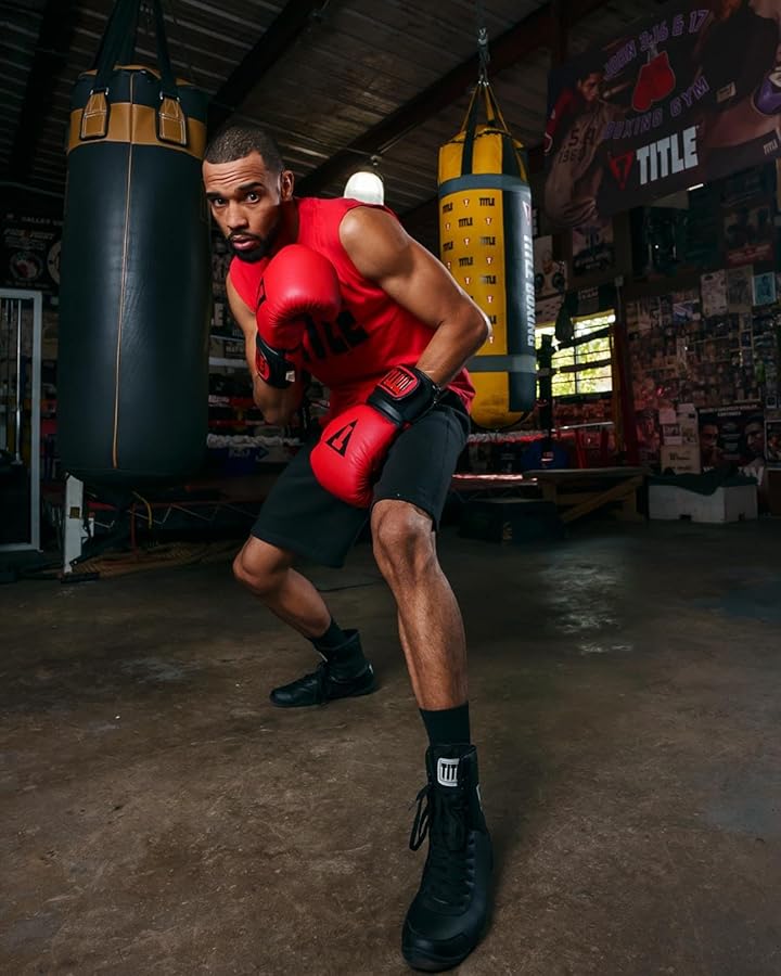 Amazon.com: Title Boxing Predator Shoes 2.0 (Black, US