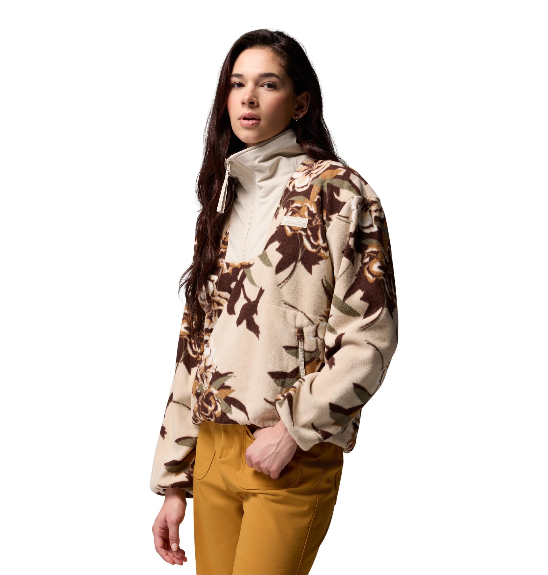 Columbia Sequoia Grove™ Printed Half Zip Forro Polar Mujer (Pack de 1)