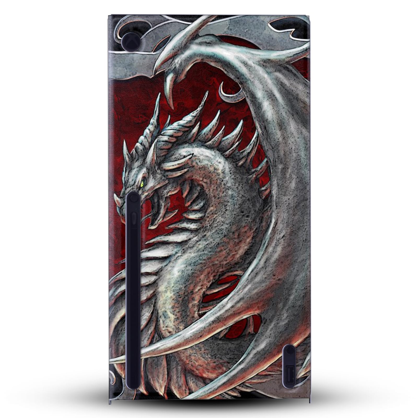 Head Case Designs Sous Licence Officielle Christos Karapanos Talisman En Argent Mix Art Enveloppement De Console De Jeu Et Skins Pour Manette De Jeu Ensemble compatible avec Xbox Series X