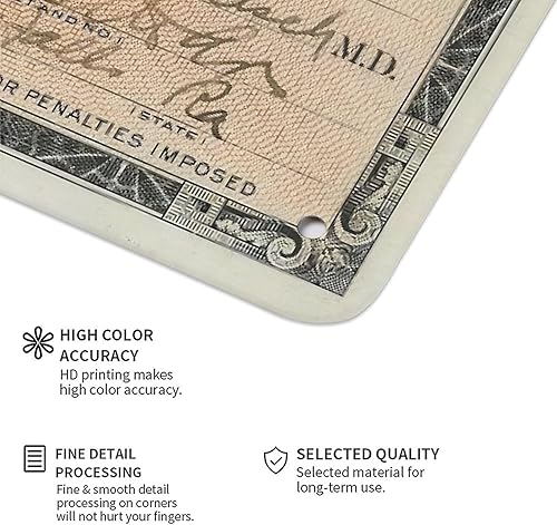 Miniatura 4 de Prohibition Liquor Prescription PHOTO - Licencia oficial de whisky medicinal con licencia de Bootleggers, decoración de bar, cartel de placa de