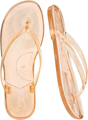 Women’s Jelly Flip Flops Waterproof Beach Sandals