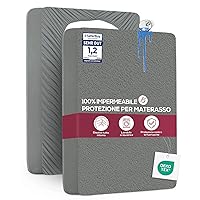 Utopia Bedding Coprimaterasso Matrimoniale Impermeabile 180 x 200 x 40 cm