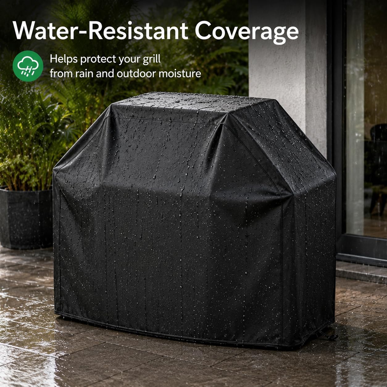 Funda para Barbacoa para Barbecook Siesta 412 2020-2026+ | Oxford Reforzado | Antiheces Pájaros | Fácil Limpiar | Resistente Nieve | Instalar Sol | Aceite Frío | Apto Todas Estaciones