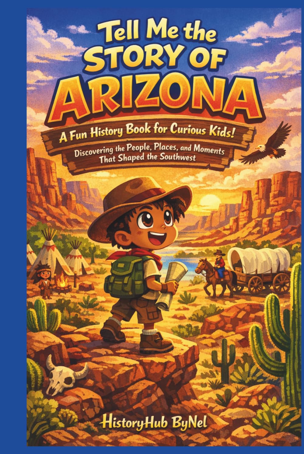 Tell Me the STORY OF ARIZONA: A Fun History Book for Curious Kids!: Discovering the People, Places, and Moments That Shaped the Southwest (Collection of State Histories of the USA)