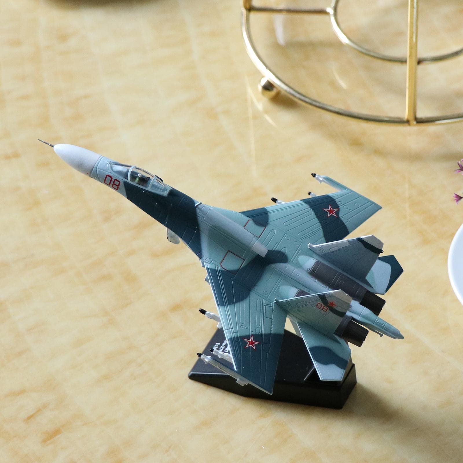 Amazon | F Fityle ロシア航空ースホーイSu-27 1/100スケールダイ