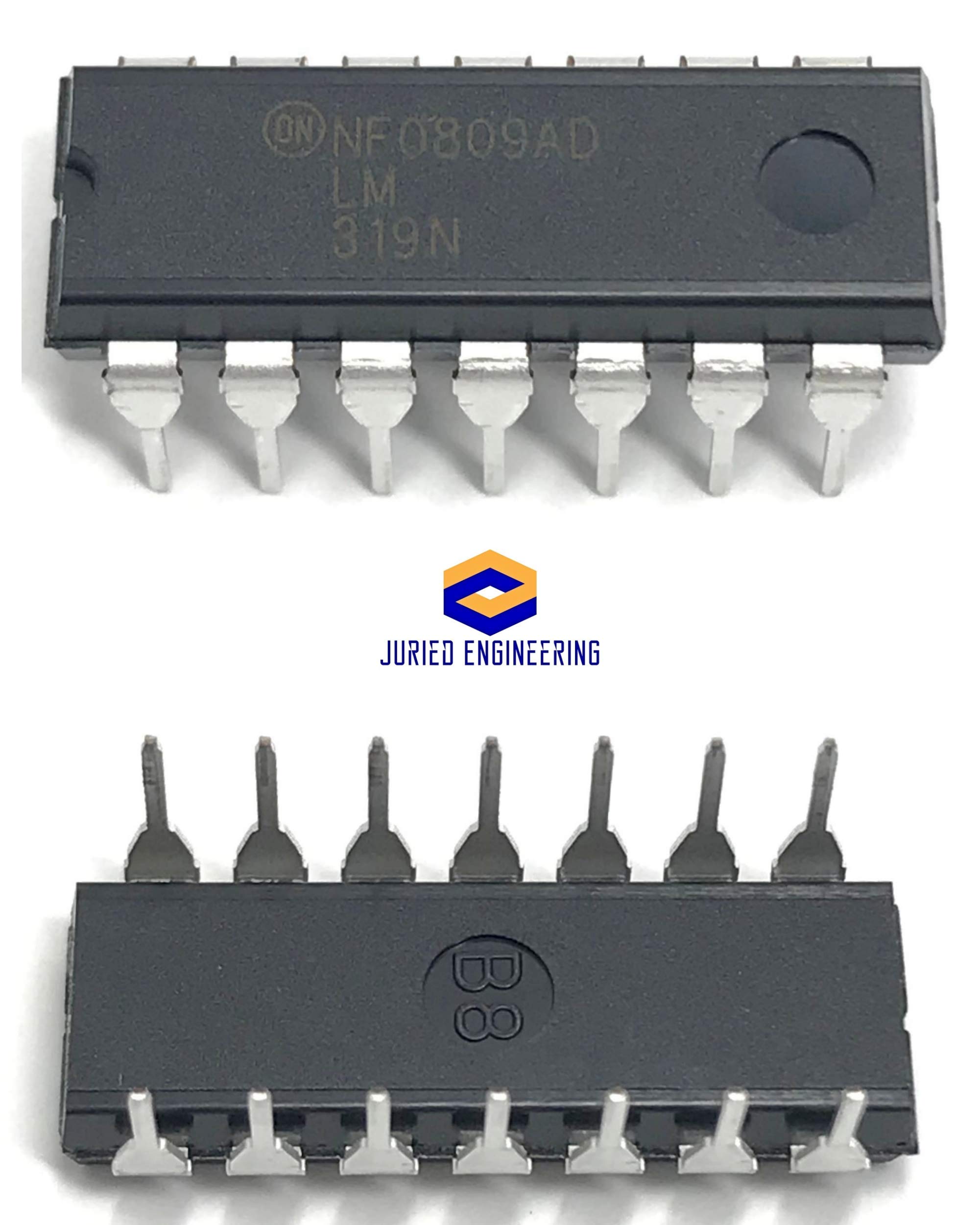 Audio Amplifier Chip NE5532P & 8-Pin DIP Sockets - Pack Of 10 Op Amp ...