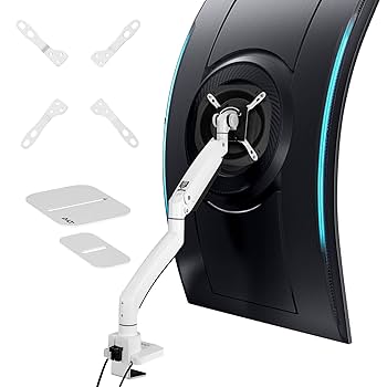 AVLT モニターアーム 1画面シングル 17-59インチ対応 USB-A・C Amazon.com: AVLT Single 17