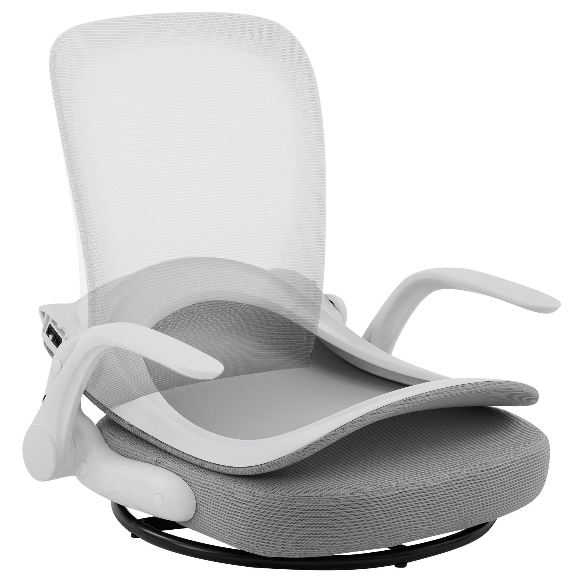 回転座椅子 腰が痛くならない ひじ掛け付き 折りたたみ ゲーミング座椅子 Amazon｜NATURFEN 回転座椅子 腰が痛くならない ひじ掛け付き