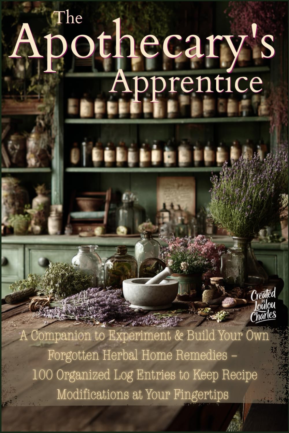 The Apothecary's Apprentice: A Companion to Experiment & Build Your Own Forgotten Herbal Home Remedies – 100 Organized Log Entries to Keep Recipe Modifications at Your Fingertips