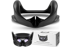 Meta Quest Pro Full Light Blocker Silicone Facial Interface Magnetically Attaches for...