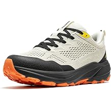 Mens Wide Trail Running Shoes | Lightweight Cushioned Arch Support Walking Sneakers | Non-Slip All Terrain Hiking Cross Training Gym Barefoot Shoes