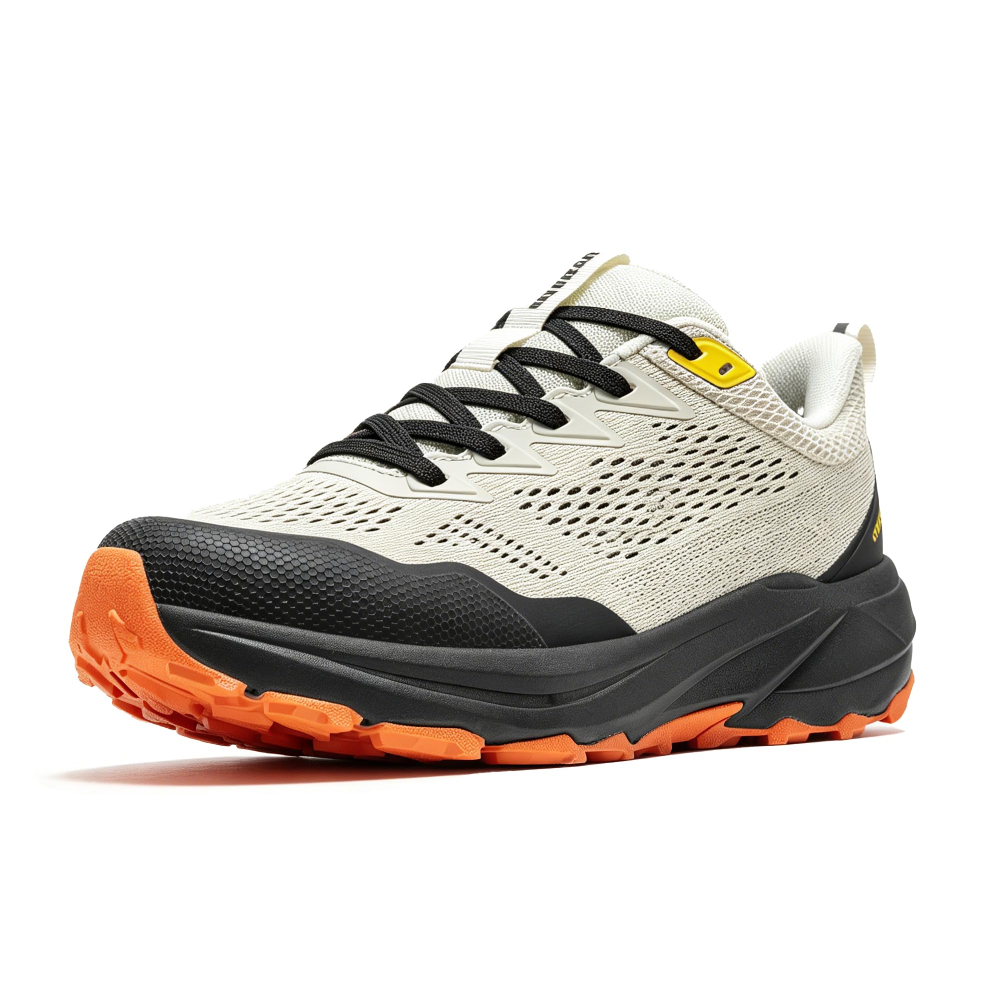 Men's Wide Trail Running Shoes | Lightweight Cushioned Arch Support Walking Sneakers | No…