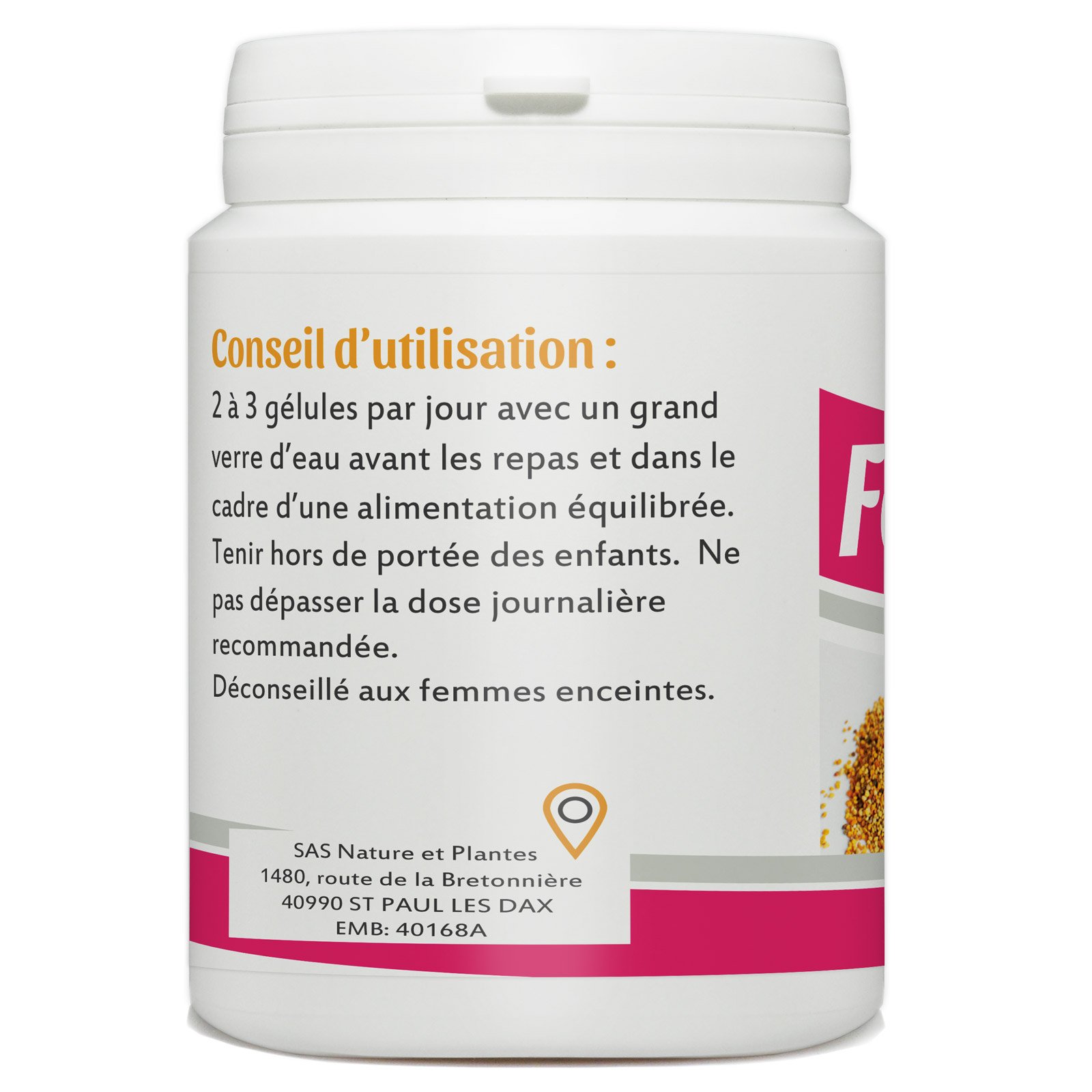 Gélules Fenugrec Semence 200 Gélules Dosées à 330 Mg - France Herboristerie - Neuf