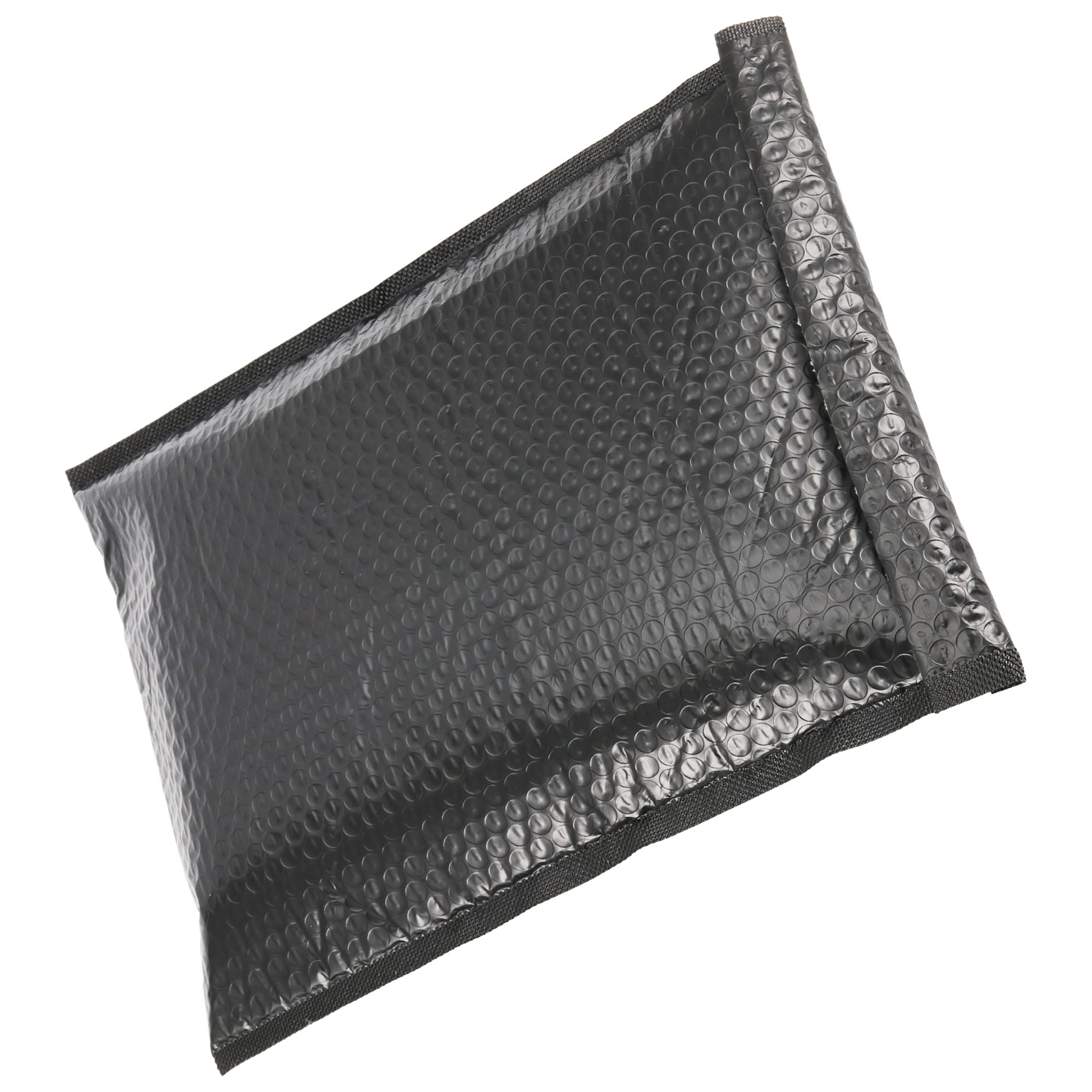 MUKCHAP Paquete de 80 sobres acolchados impermeables de burbujas de polietileno negro, tamaño A5, bolsas de burbujas para minoristas, bolsas de envío con tira autosellada
