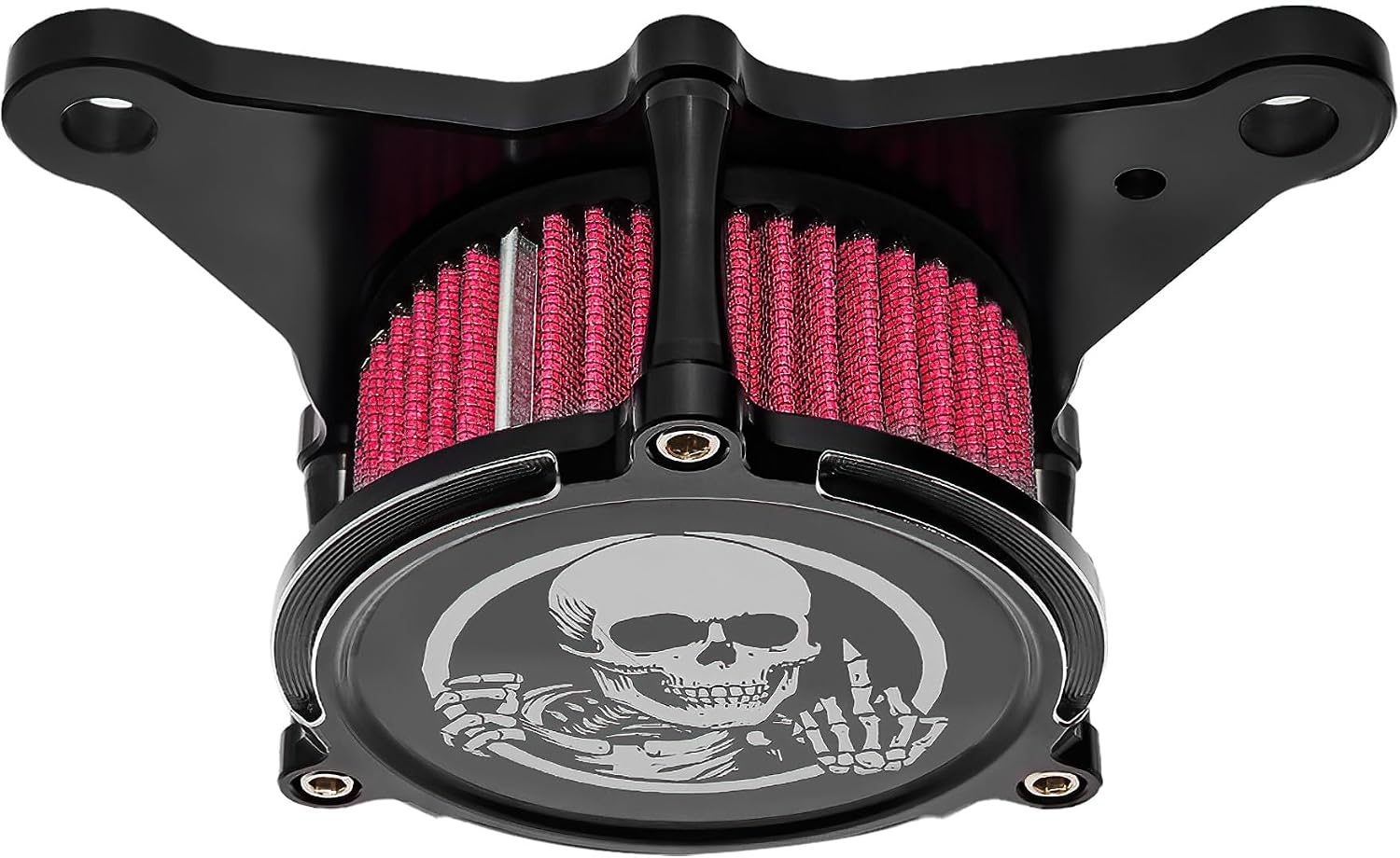 975 Air Filters Accessories,Motorcycle Air Cleaner Intake Filter Kit For Harley Sportster Nightster RH975 RH975S Special 2022-up Models(Black w/Skull Finger Style)