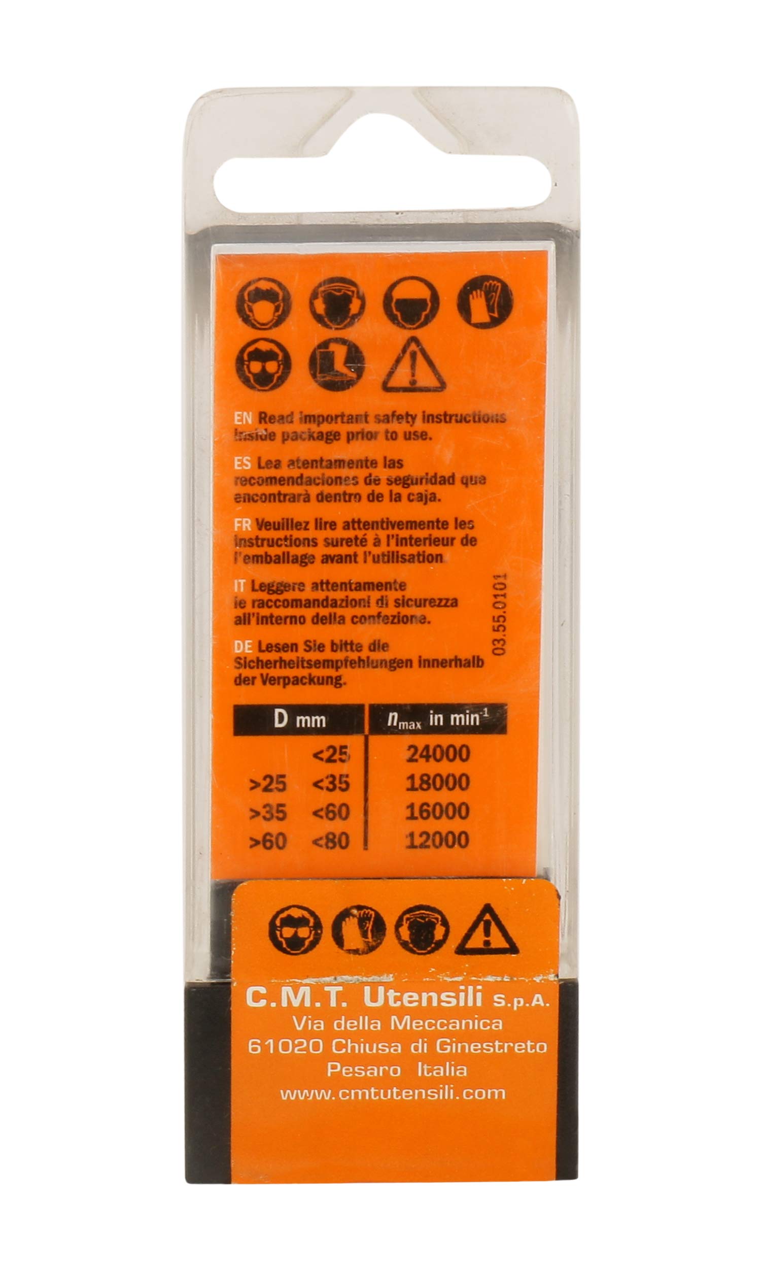 Fresa A Raggio Convesso CMT 9.5x9.5x40mm - Per Legno E Lavorazioni Mobili - Foto 4