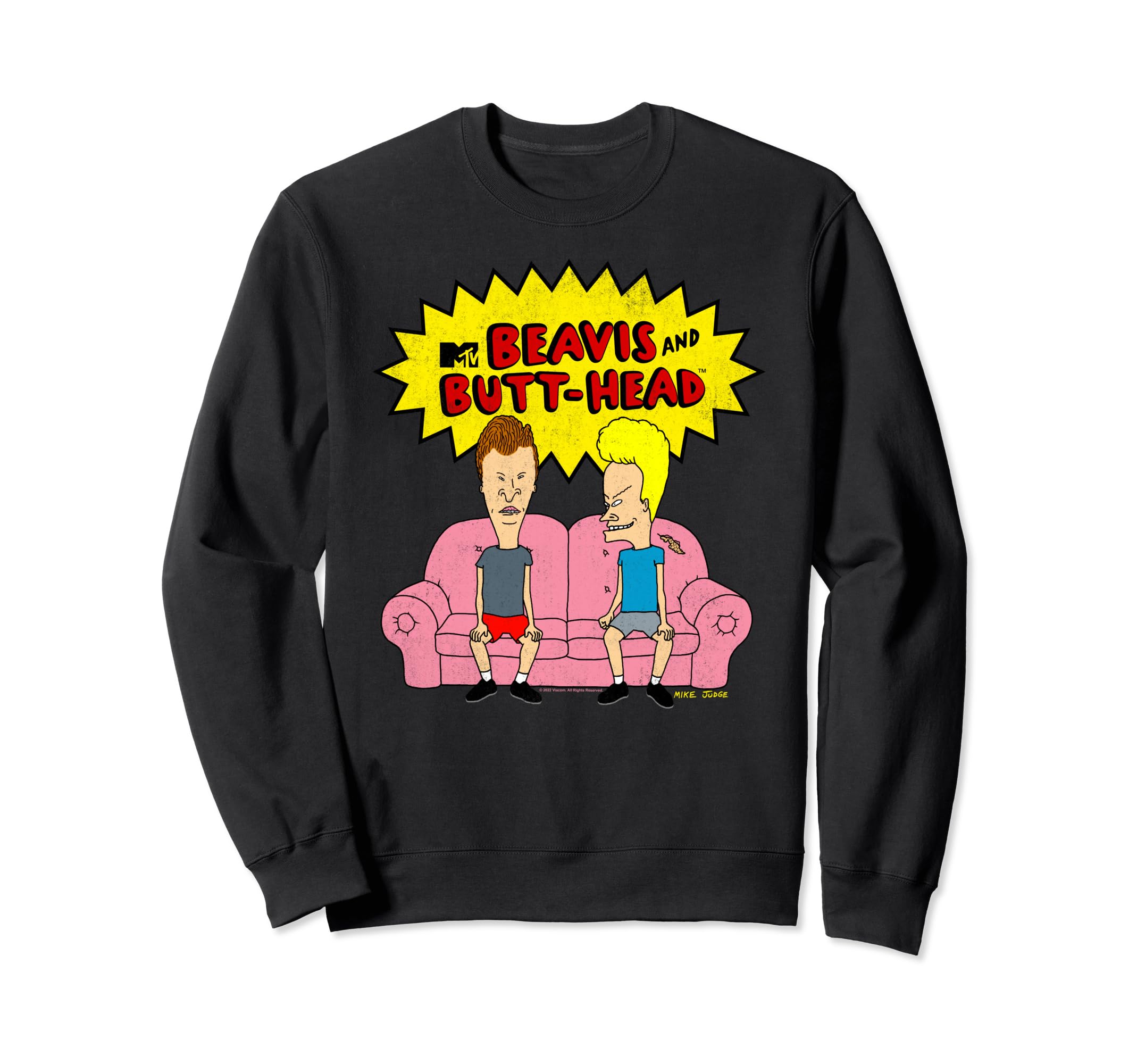 Beavis and Butt-HeadOn The Couch Sweatshirt