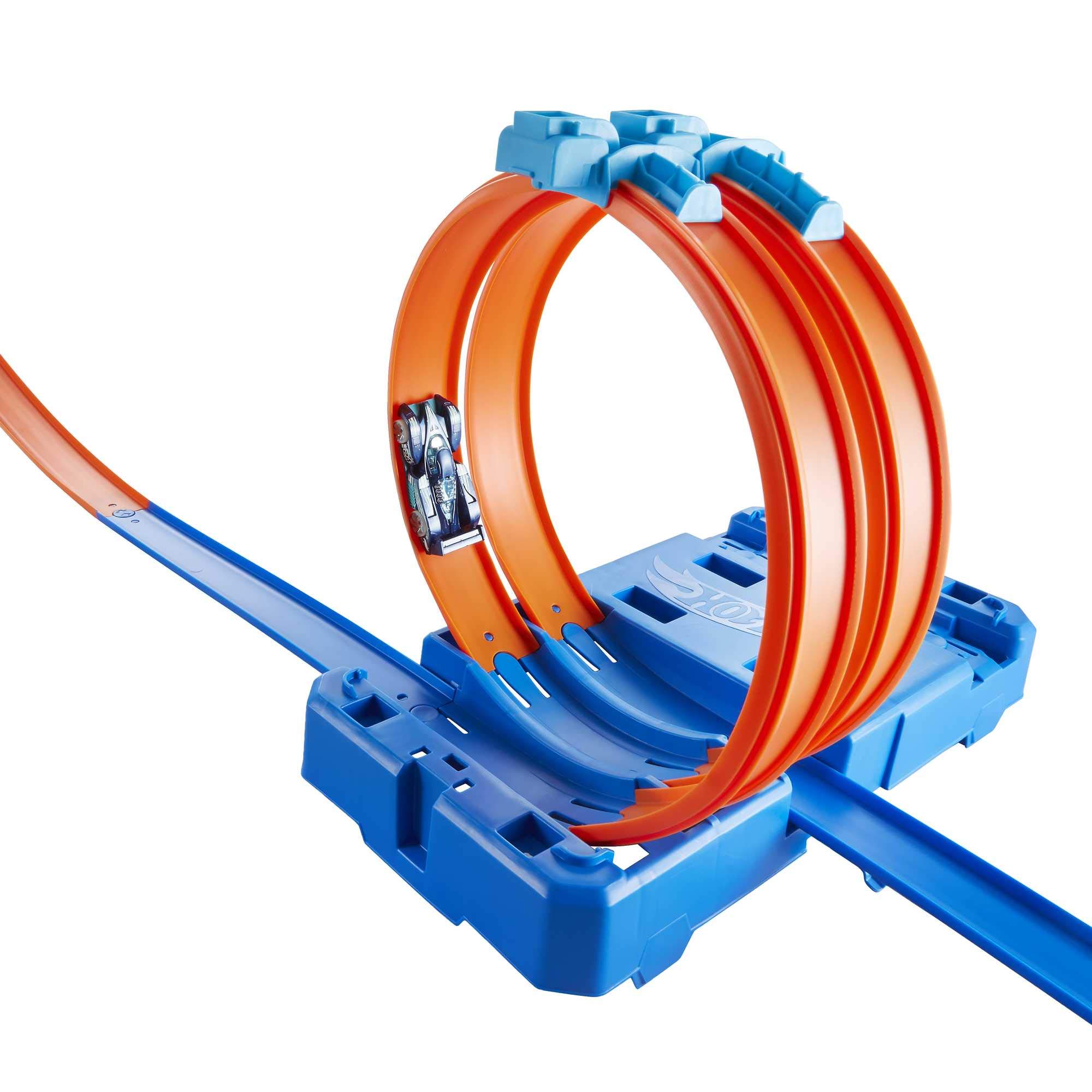 Hot Wheels Track Builder Multi Loop Box Ultimate Storage 10 Feet of