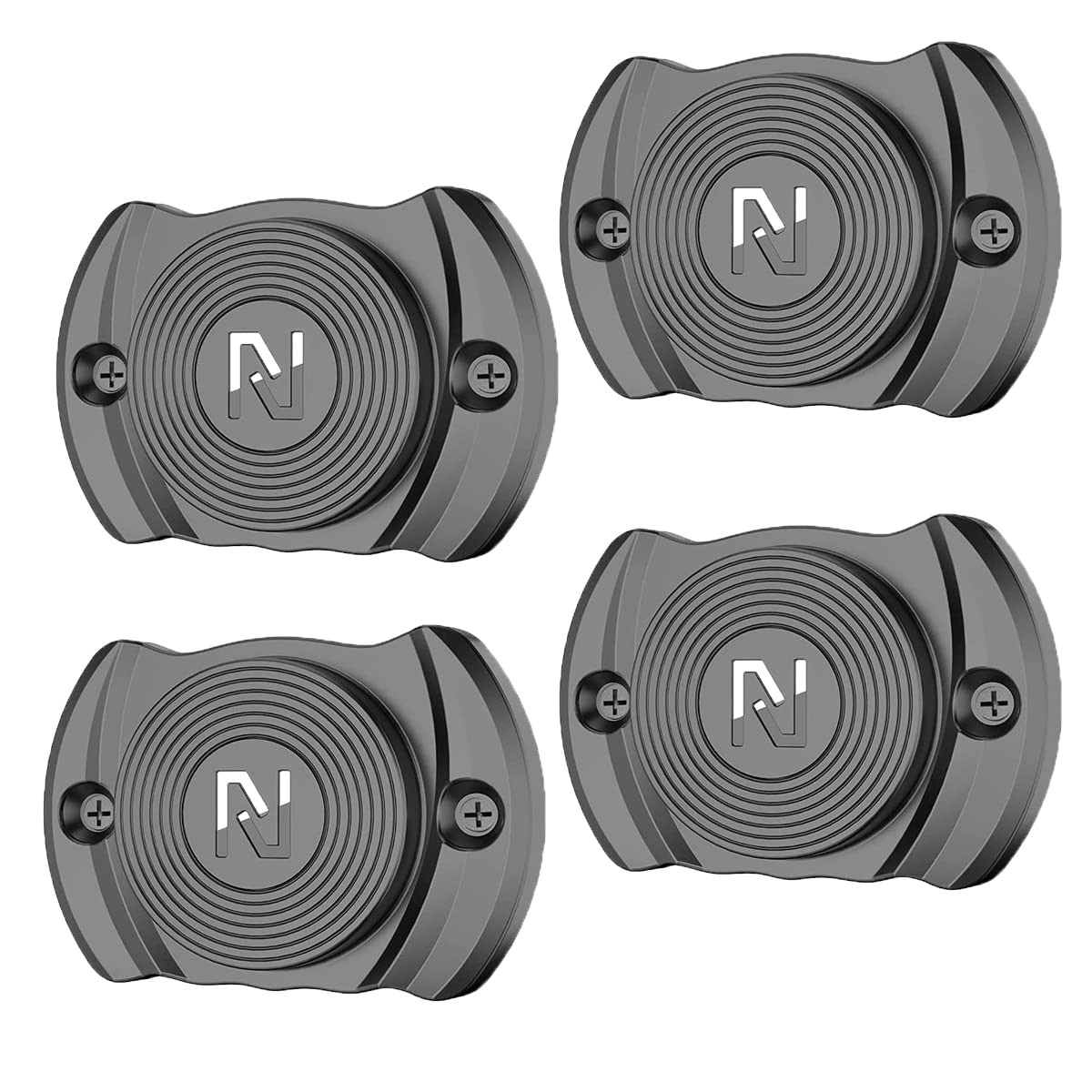 Gun Magnet 33 lbs Rated Magnetic Gun Mount Concealed Gun Holder for Handgun Gun Magnet Buckler Series for Car,Vehicle,Truck,Under Desks,Home,and Walls