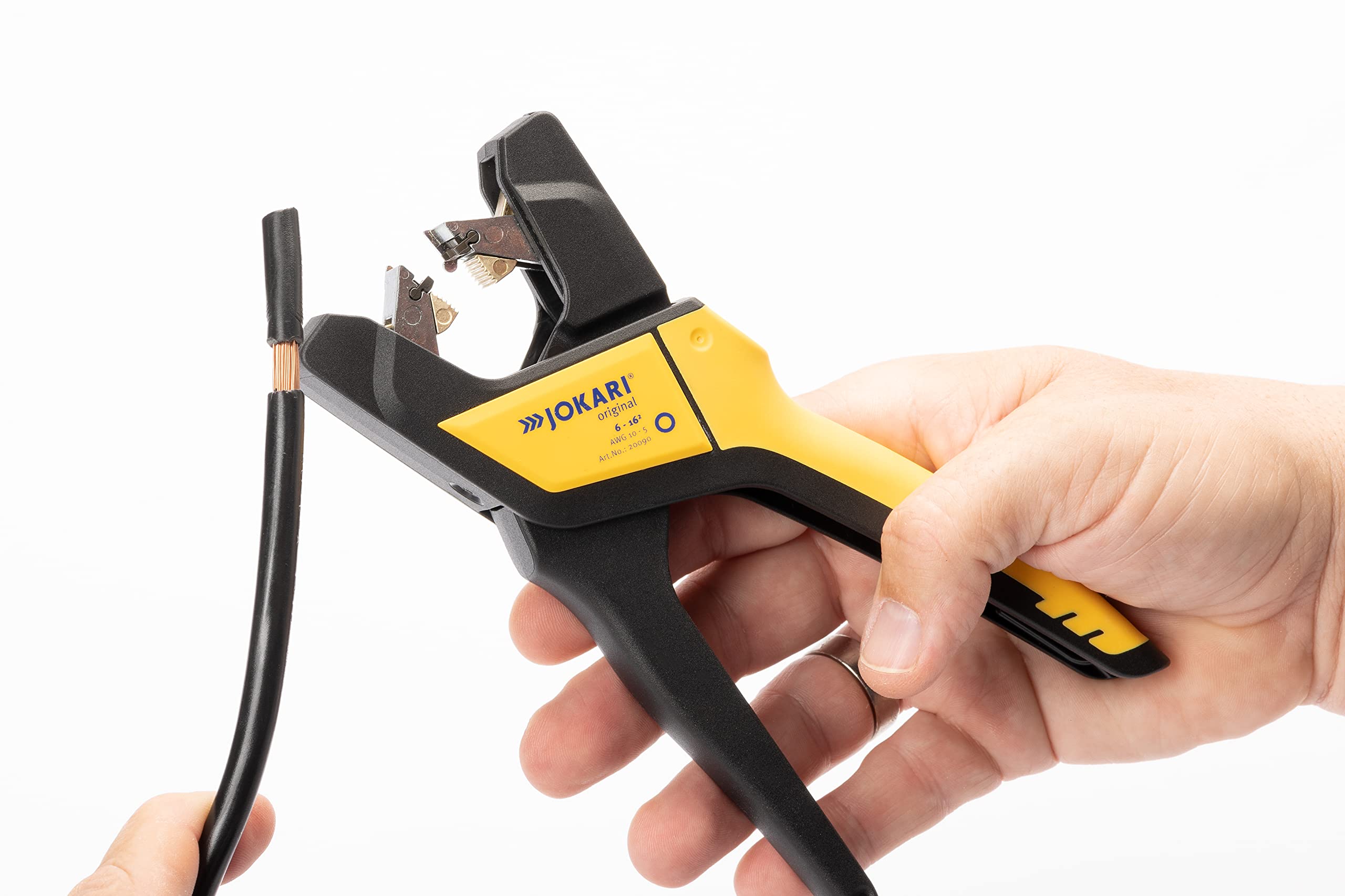 【新着商品】JOKARI ワイヤーストリッパー 6-16 20090 ケーブルス Jokari 20090 Automatic Wire Stripper, No. 6-16, 25.5cm L x 8cm W x