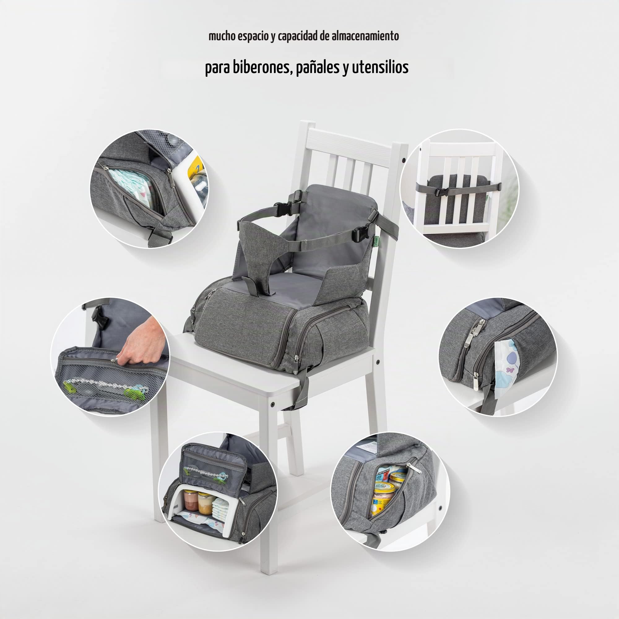 reer Growing - Asiento elevador para niños (8 botellas de PET)