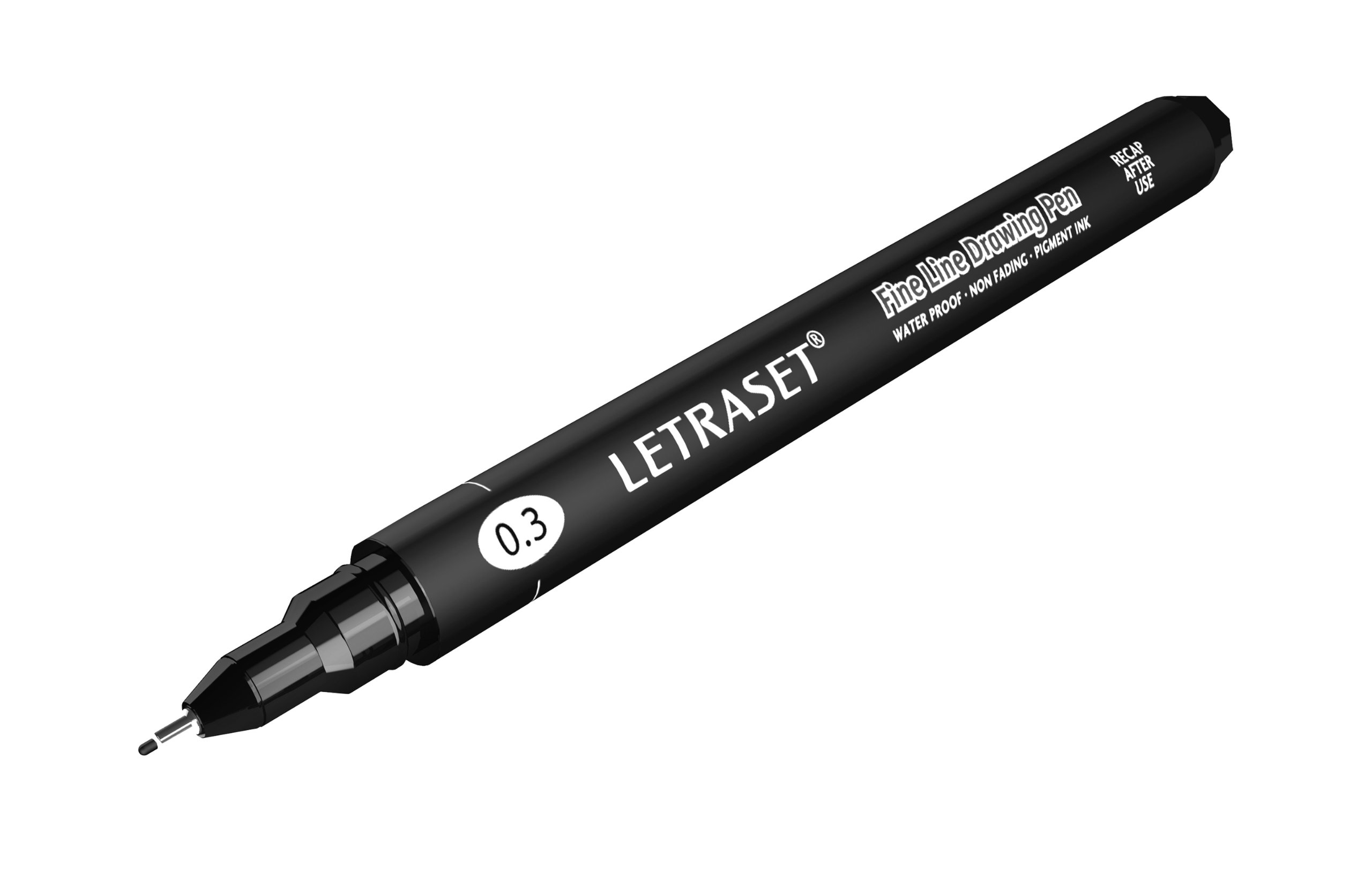 Letraset Marker do rysowania cienkiej linii 0,3 mm (20 szt.)