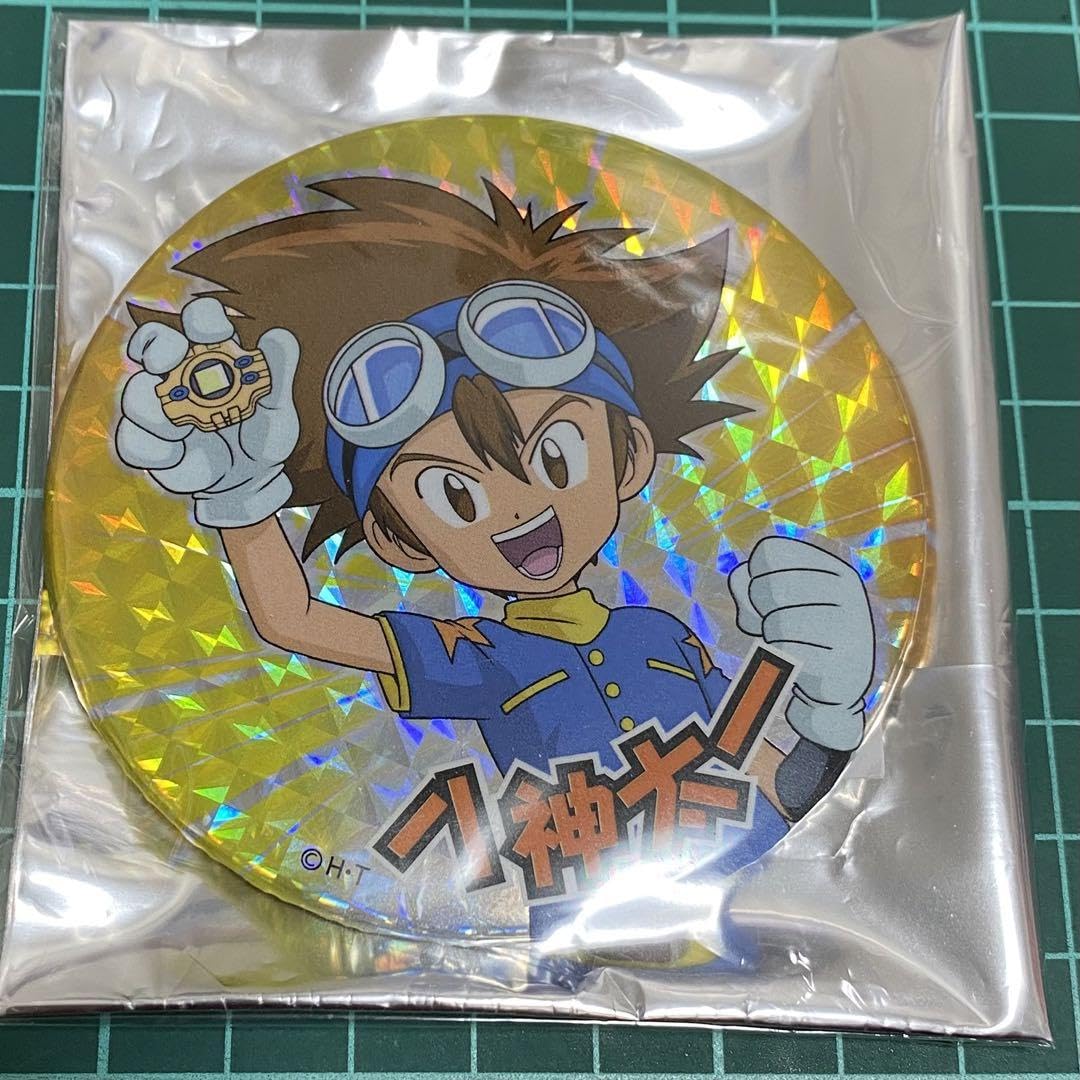 デジモン 缶バッジセット 太一 Amazon.co.jp: 八神太一 デジモン アドベンチャー 超進化キラ缶