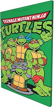 Amazon.co.jp: ミュータント・タートルズ 装飾画 アートパネル 壁掛け