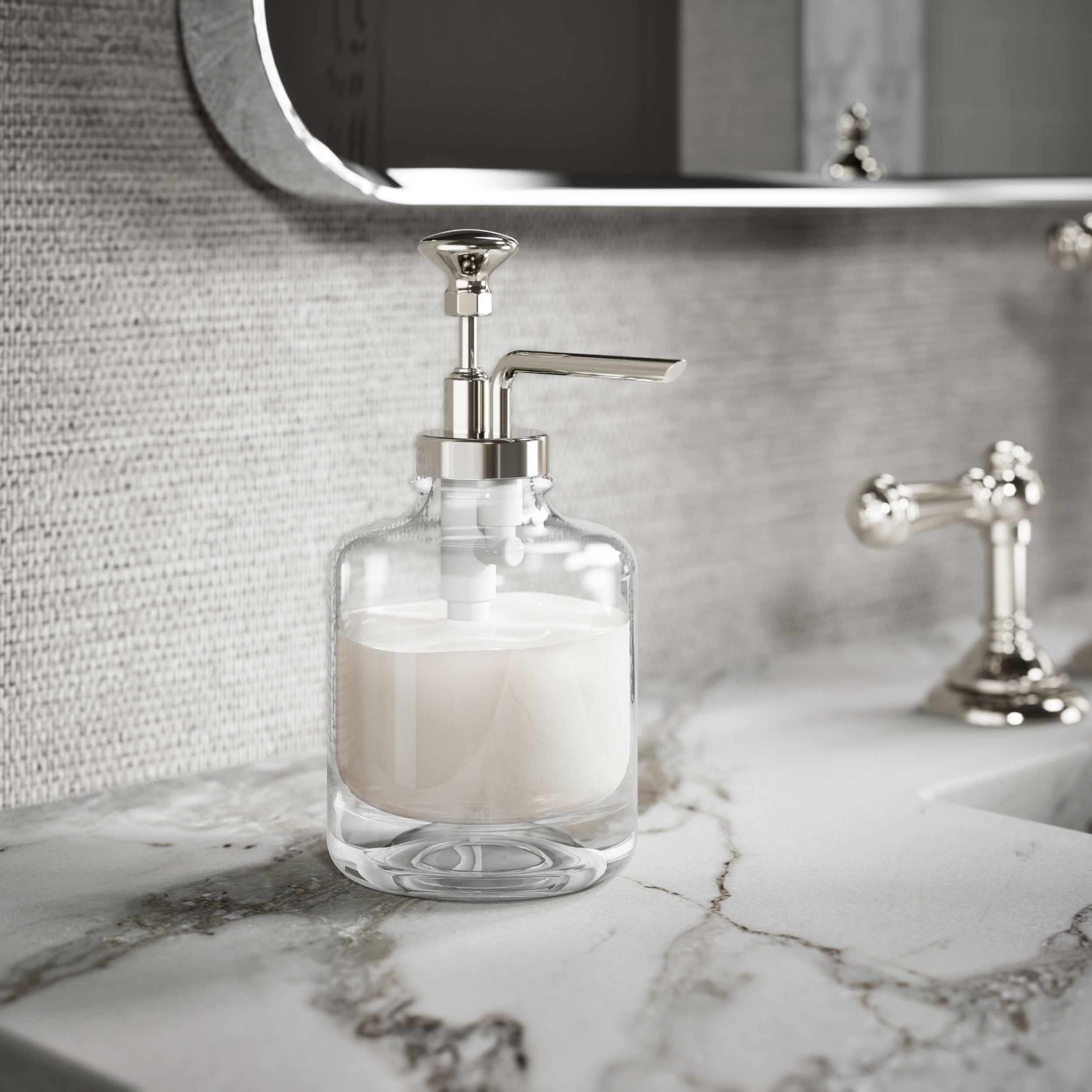 Amazon.com: Kohler K-98630-SN Artifacts Soap Dispenser Assembly