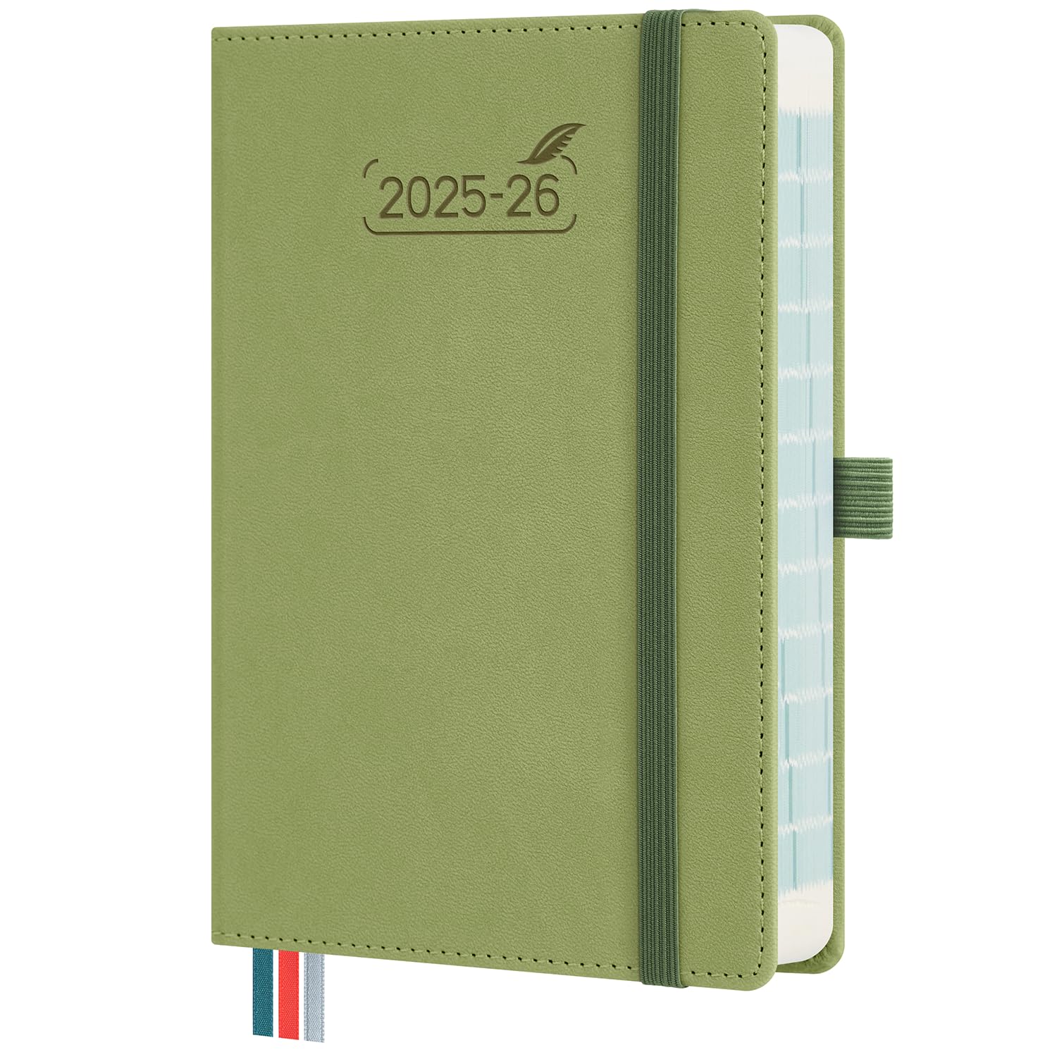 BEZEND Agenda Journalier 2025 2026 17 x 12 cm - 16 Mois Agenda Scolaire 1 Jour par Page - Septembre 2025 à Décembre 2026 - Couverture Rigide en Cuir PU - Bleu Ciel BEZEND Agenda Journalier 2025 2026 17 x 12 cm - 16 Mois Agenda Scolaire 1 Jour par Page - Septembre 2025 à Décembre 2026 - Couverture Rigide en Cuir PU - Bleu Ciel